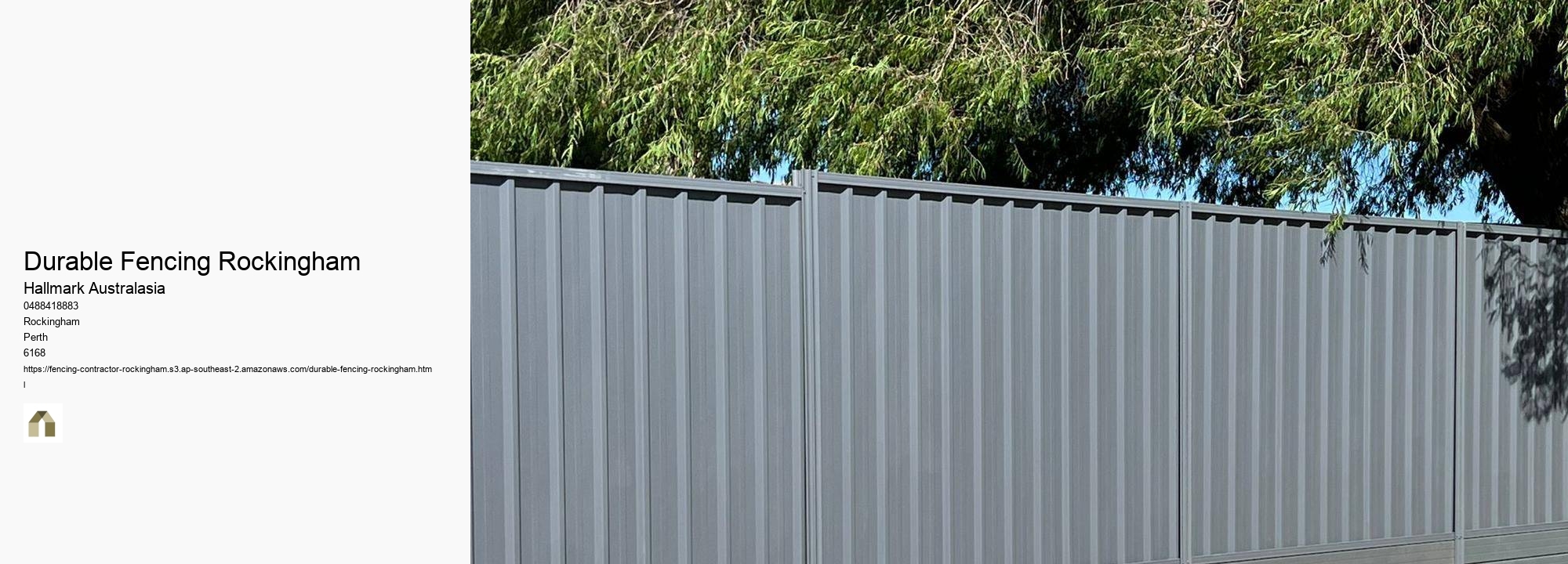 Durable Fencing Rockingham