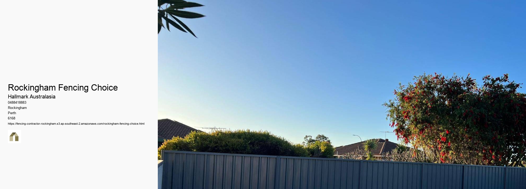Rockingham Fencing Choice