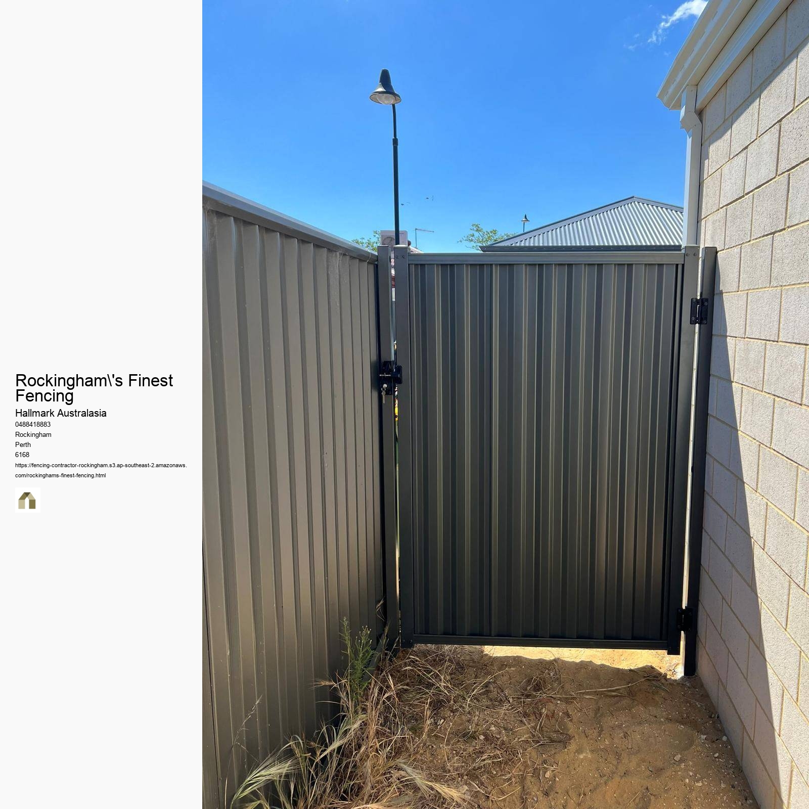 Rockingham's Finest Fencing